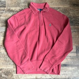 Vintage polo half zip pullover